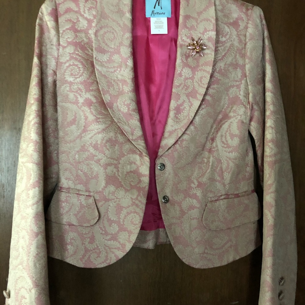Marciano jacket with pin